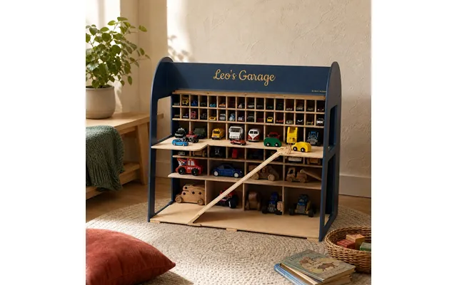Toy Car Garage Storage - Terracote