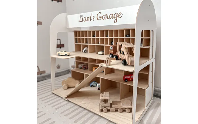 Toy Car Garage Storage - Terracote