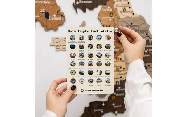 United Kingdom Landmarks Pins