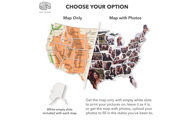 Usa Photo Map Physical