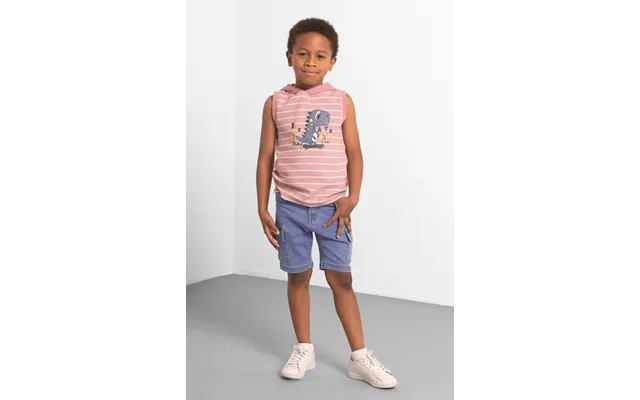 Enorsia Boys Blue Denim Cargo Shorts 3yrs-8yrs - Uk 4 Yrs