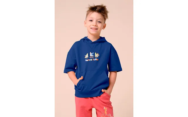 Enorsia Boys Blue Skate Crew Hoodie 3yrs-9yrs - Uk 5 Yrs