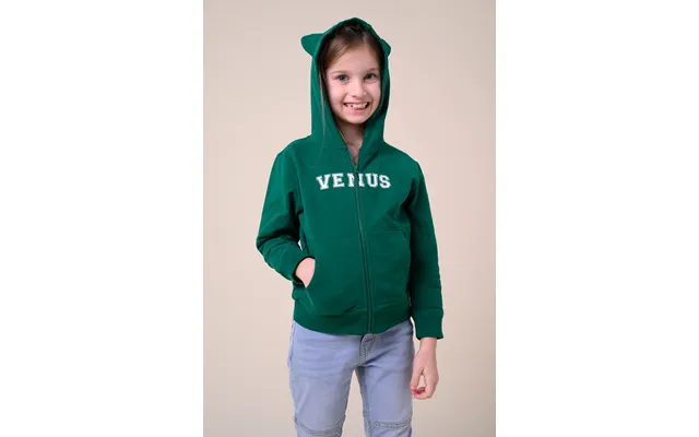Enorsia Girls Green Venus Hoodie 12 18mths-7yrs - Uk 1.5 2 Yrs