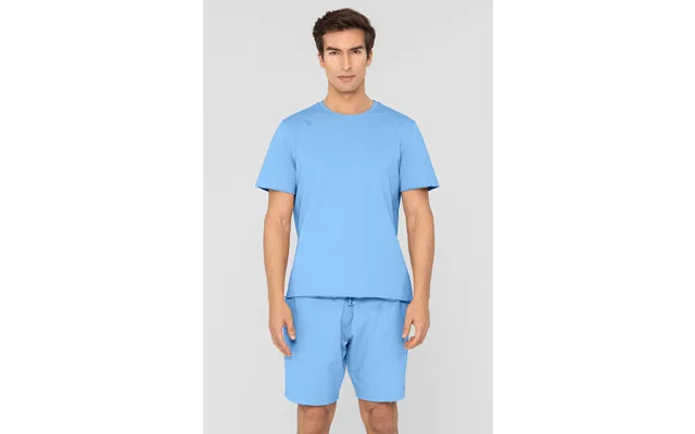 Enorsia Mens Blue Regular Fit T-shirt & Shorts Set - Uk