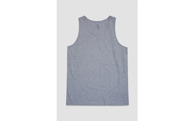 Enorsia Mens Grey Essential Cotton Vest - Uk M