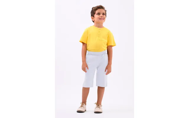 Enorsia White Essential Boys Jersey Shorts - Uk 5 Yrs