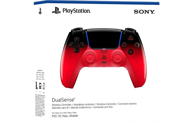 Techno Red Dualsense Wireless Controller - Ps5