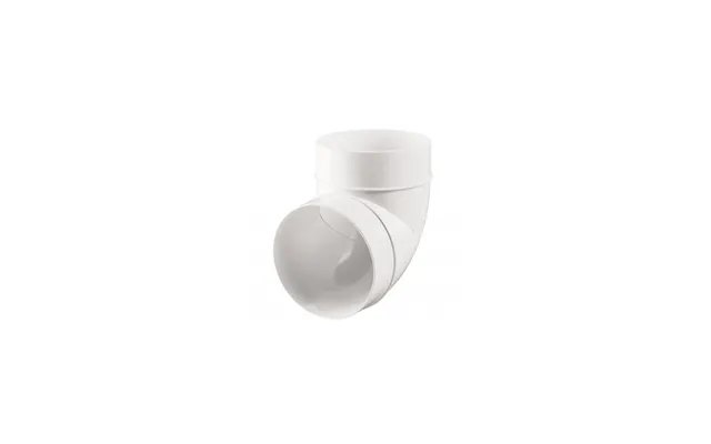 Airflow 100mm Round Rigid Duct 90 Degree Bend