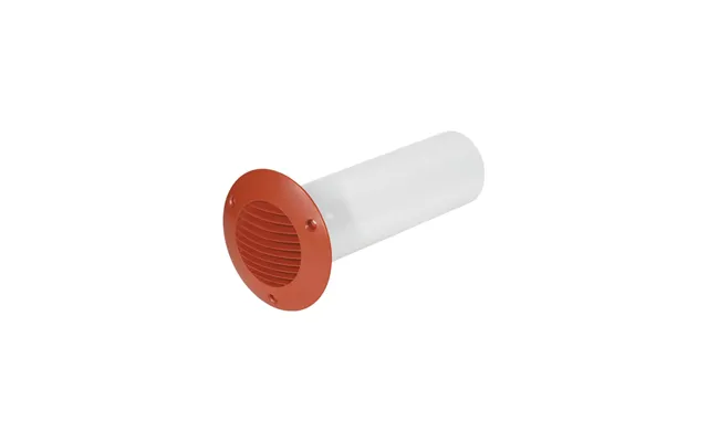 Airflow 150mm X 350mm Rigid Ducting With Terracotta Round Grille