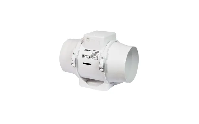 Airflow Aventa 125mm In-line Mixed Flow 2 Speed Fan Timer