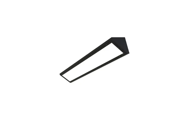 Ansell Arx Anti-ligature Multi-wattage Cct Cornice Light Black