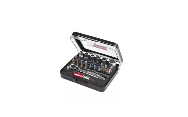 Armeg 27 Piece Socket And Screwdriver Bit Set