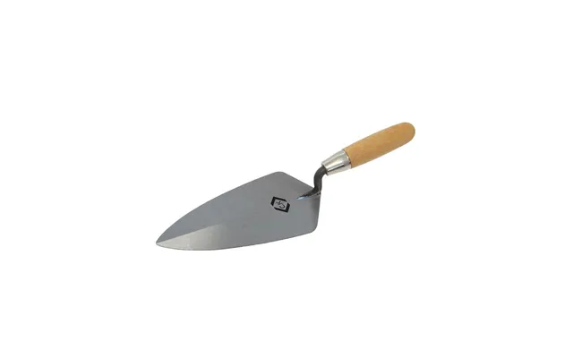 Ck Brick Trowel Broad Heel Carbon Steel Wood Grip 250mm