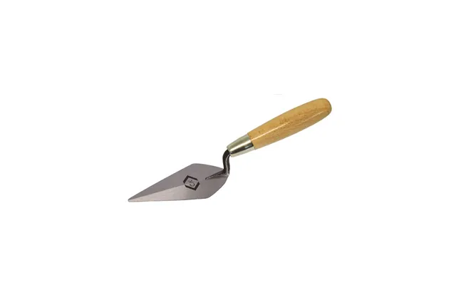 Ck Pointing Trowel Carbon Steel Wood Grip 150mm