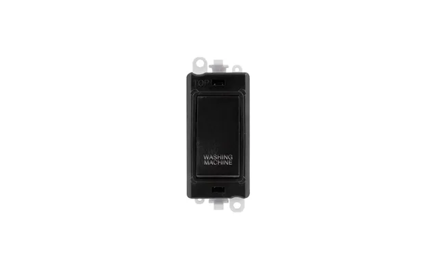 Click 20ax Black Dp Rocker Switch Module Washing Machine Insert Black