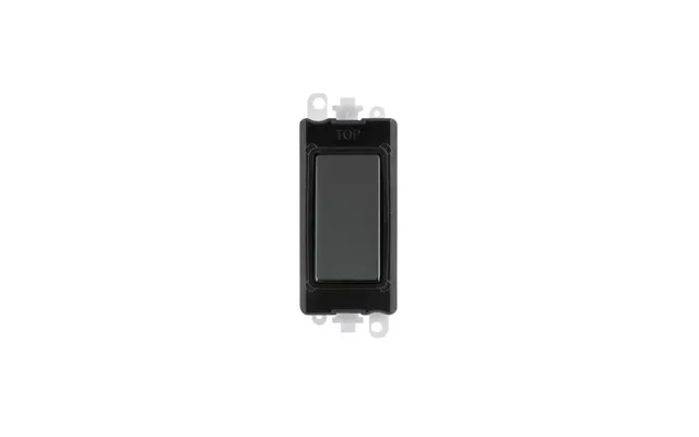 Click 20ax Black Nickel Blank Module Insert Black