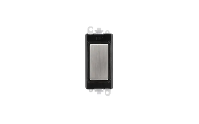 Click 20ax Stainless Steel Blank Module Insert Black