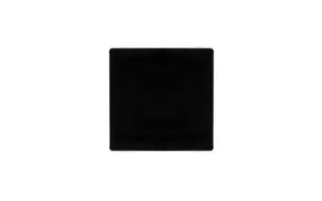Click Definity 1 Gang Blank Plate Metal Black
