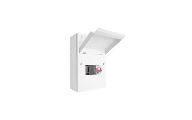 Click Elucian 5 Way Mini Metal Garage Unit With 100a Mains Switch