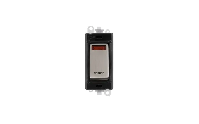 Click Gridpro 20ax Stainless Steel Dp Switch Module With Neon Fridge Insert Black