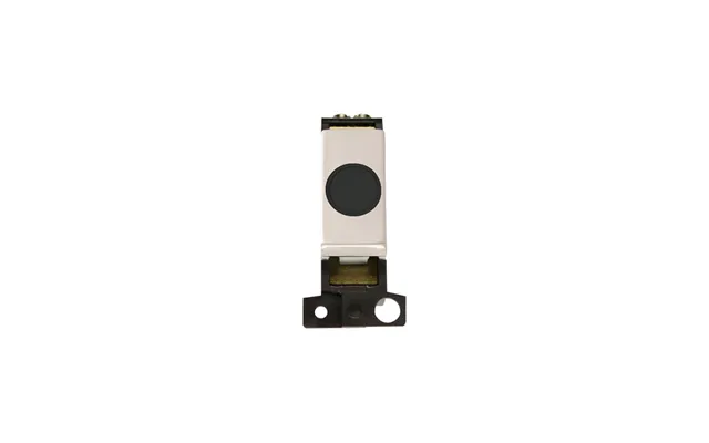 Click Minigrid 20a Ingot Flex Outlet Module Pearl Nickel Insert Black