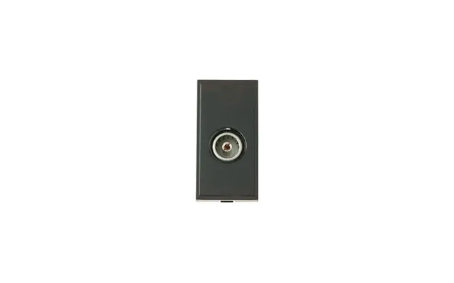 Click New Media Single Female Coaxial Module Black