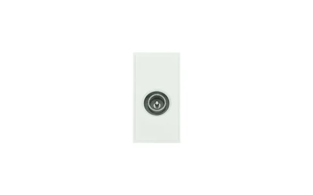 Click New Media Single Male Coaxial Module White