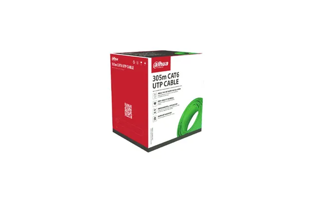 Dahua 305m Utp Cat6 Cpr E Ul Cm Cable Green