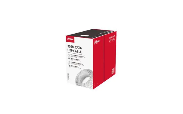 Dahua 305m Utp Cat6 Cpr E Ul Cm Cable White