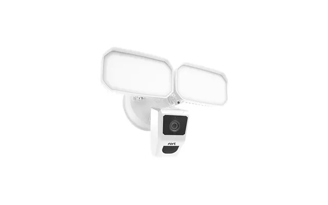 Esp Fort Wi-fi Security 2mp Camera With 25w Twin Flood Lights White