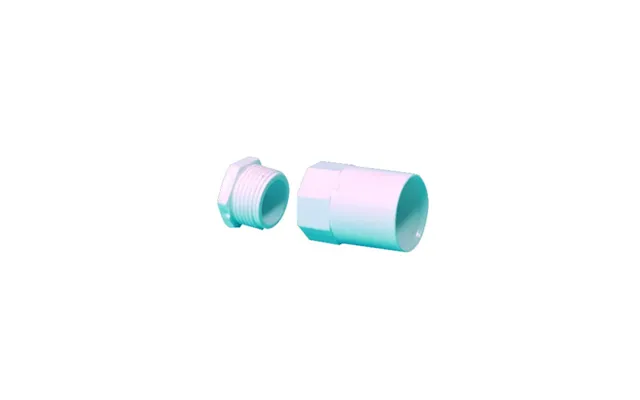 Falcon Trunking 20mm Female Adapt White Single Only