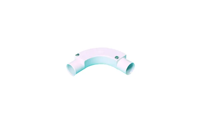 Falcon Trunking 20mm Inspection Bend White Single Only