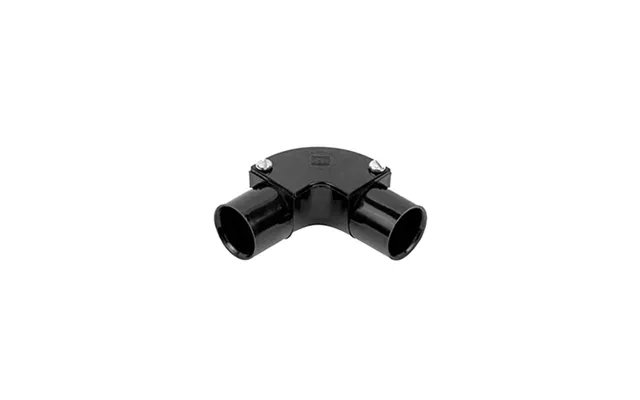 Falcon Trunking 20mm Inspection Elbow Black Single Only