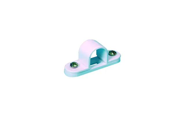 Falcon Trunking 25mm Spacer Bar Saddle White Single