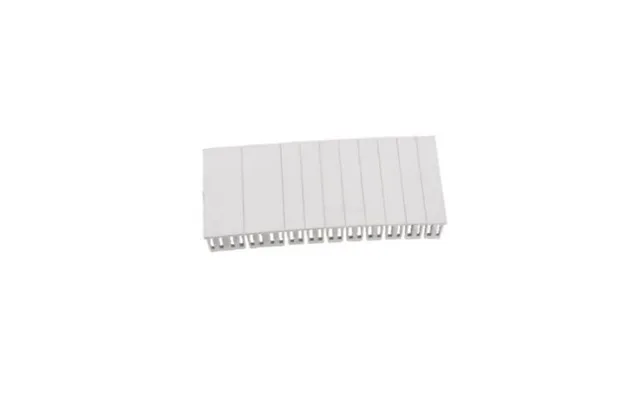Fusebox 18mm Module 6 Blank Metal Zinc Plated