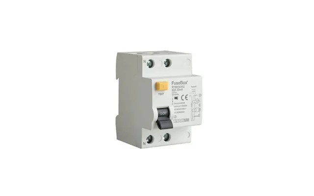 Fusebox Double Pole Type B 63a 30ma Rcd