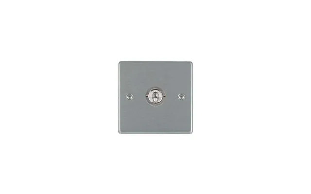 Hamilton Hartland 1 Gang 20ax Toggle Switch Satin Stainless