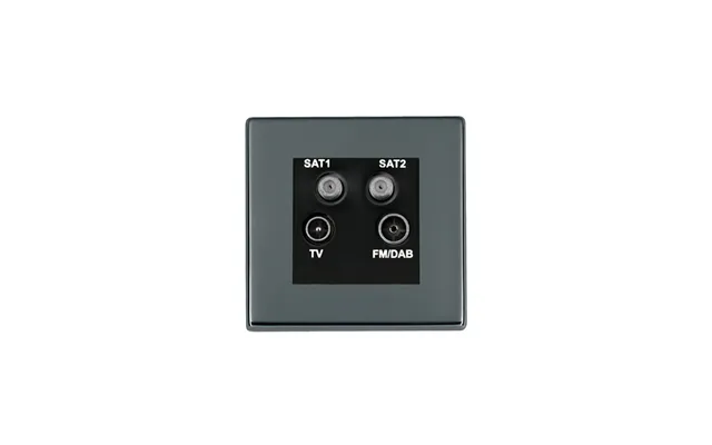 Hamilton Hartland G2 Ab Non-isolated Tv Fm Sat1 Sat2 Insert Black