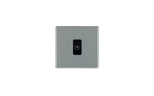 Hamilton Hartland G2 Ss Non-isolated Tv 1in 1out Outlet Insert Black
