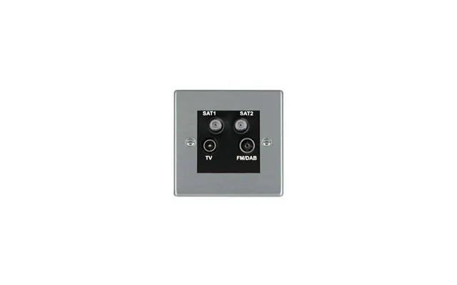 Hamilton Hartland Non-isolated Tv Fm 2xsat Bl