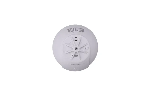 Hispec Heat Detector Rf Mains With Rechargeable Lithium Battery