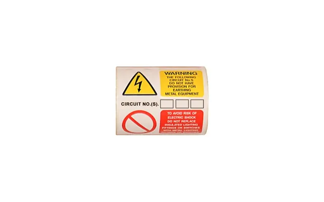 Industrial Signs Earth Provisions Labels Pack Of 100