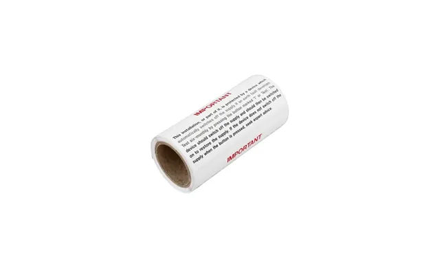 Industrial Signs Important Rcd Testing Label 130mm X 60mm Pack Of 100
