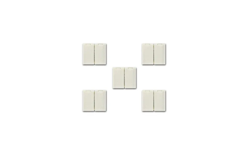 Integral Connector Block For Ip20 Digital Pixel Rgb Strip Pack Of 5