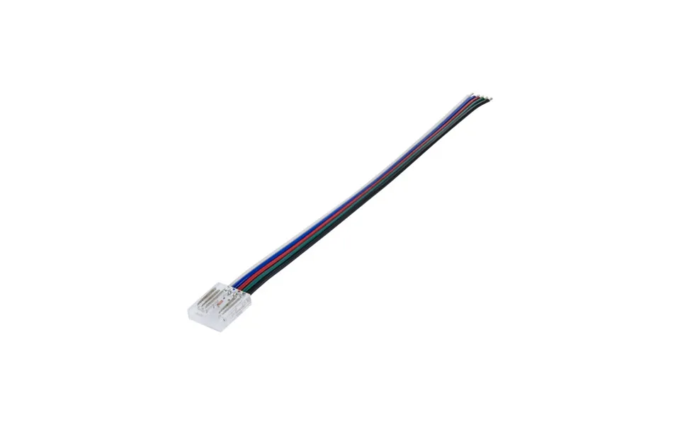 Integral Connector To 150mm Wire Pack Of 5 For 12mm Ip20 Rgbw Strips