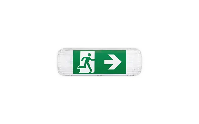 Jcc Emergency Maintained Non-maintained Bulkhead With Legends 3w 6000k