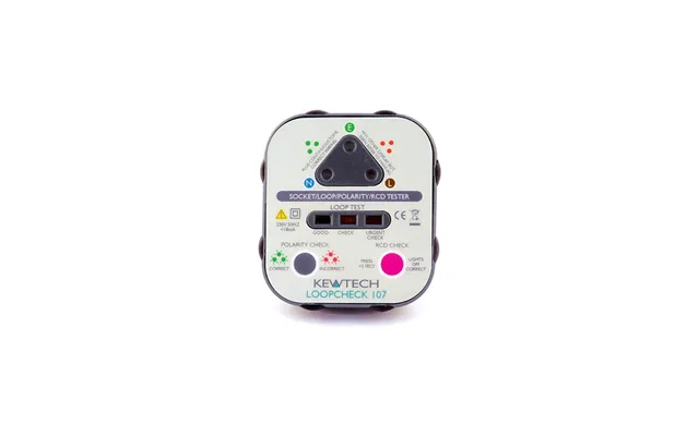 Kewtech Mains Socket Tester With Loop Check