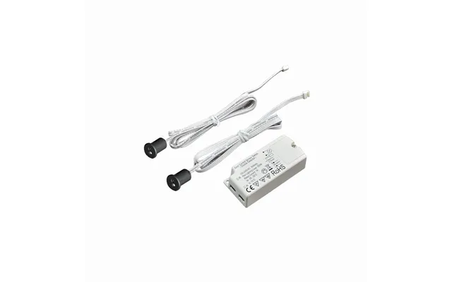 Leyton Discreet Miniature Recessed Double Door Sensor