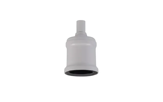 Luxuria Glorelle 5cm Metal Lampholder Kit White E27 C W Cable Clamp Not Suitable For Shades & Cages