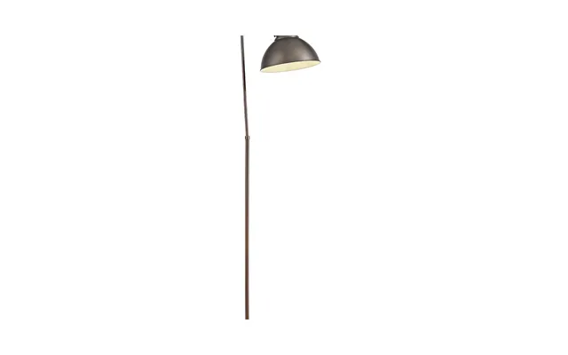 Luxuria Solstice Adjustable Floor Lamp E27 Antique Silver Copper White